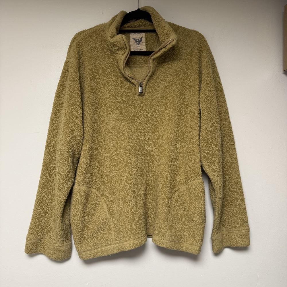 Arrow Jeans‎ Co Sherpa Jacket Men's XL Tan Clean